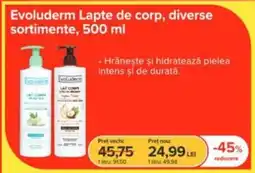 Dr.Max Evoluderm Lapte de corp Ofertă