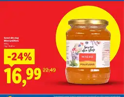 Lidl Savori din stup Miere poliflorǎ Ofertă