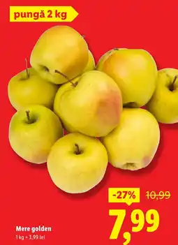 Lidl Mere golden Ofertă