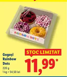 Lidl Gogoși Rainbow Dots Ofertă