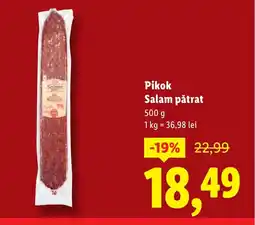 Lidl Pikok Salam pătrat Ofertă