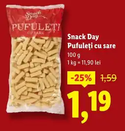 Lidl Snack Day Pufuleţi cu sare Ofertă