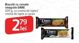 Supeco Biscuiți cu cereale integrale DARE Ofertă