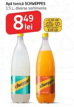 Supeco Apǎ tonicǎ SCHWEPPES Ofertă