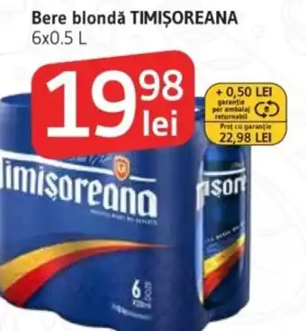 Supeco Bere blondǎ TIMIȘOREANA Ofertă