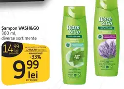 Supeco Şampon WASH&GO Ofertă