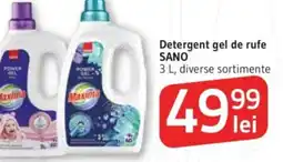 Supeco Detergent gel de rufe SANO Ofertă