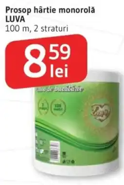 Supeco Prosop hârtie monorolǎ LUVA Ofertă