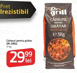 Supeco Cărbuni pentru grătar DR. GRILL Ofertă
