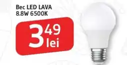 Supeco Bec LED LAVA 8.8W 6500K Ofertă