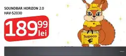 Supeco Soundbar horizon 2.0 HAV-S2030 Ofertă