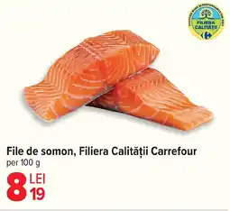 Carrefour File de somon, Filiera Calității Carrefour Ofertă