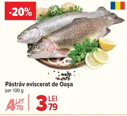 Carrefour Păstrăv eviscerat de Oaşa Ofertă