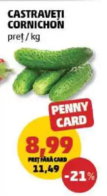 Penny Castraveţi cornichon Ofertă