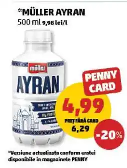 Penny MULLER Ayran Ofertă
