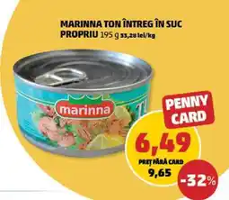 Penny MARINNA TON ÎNTREG ÎN SUC PROPRIU Ofertă