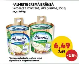 Penny Almette Cremă Brânză Ofertă