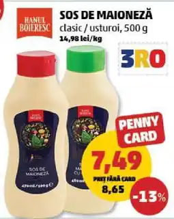 Penny Sos de maioneză Ofertă