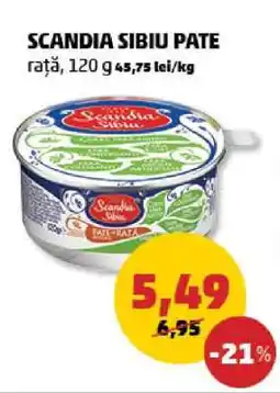 Penny SCANDIA SIBIU Pate Ofertă