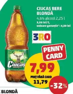 Penny CIUCAŞ Bere blondă Ofertă