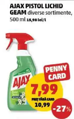 Penny AJAX PISTOL LICHID GEAM Ofertă