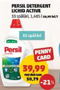 Penny PERSIL DETERGENT LICHID ACTIVE Ofertă