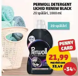 Penny PERWOLL DETERGENT LICHID RENEW BLACK Ofertă