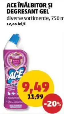 Penny ACE ÎNĂLBITOR ȘI DEGRESANT GEL Ofertă