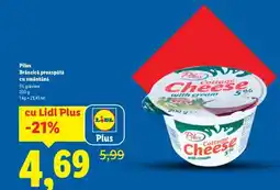 Lidl Pilos Brânză proaspătă cu smântână Ofertă