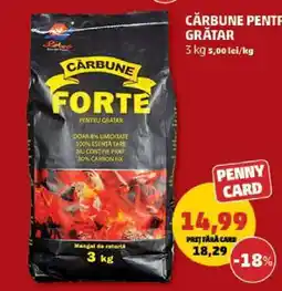 Penny Cărbune pentru grătar Ofertă