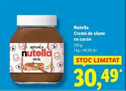 Lidl Nutella Ofertă