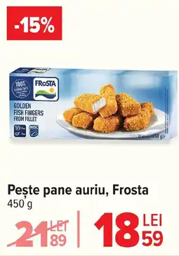 Carrefour Peşte pane auriu, Frosta Ofertă