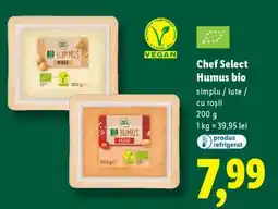 Lidl Chef Select Humus bio Ofertă