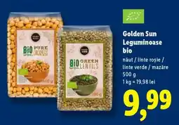 Lidl GOLDEN SUN Leguminoase bio Ofertă
