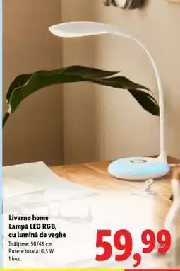 Lidl Livarno home Lampă LED RGB Ofertă