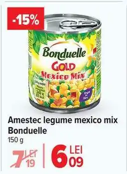 Carrefour Amestec legume Mexico Mix Bonduelle Ofertă