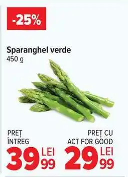 Carrefour Sparanghel verde Ofertă