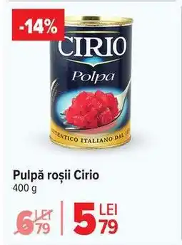 Carrefour Pulpă roșii Cirio Ofertă