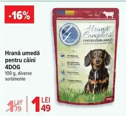 Carrefour Hrană umedă pentru câini 4Dog Ofertă