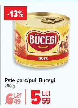 Carrefour Pate porc/pui, Bucegi Ofertă