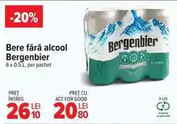 Carrefour Bere fără alcool Bergenbier Ofertă