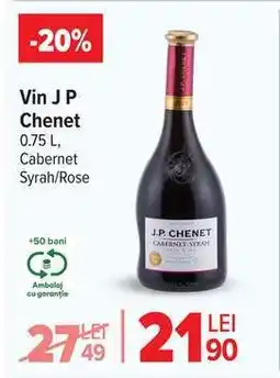 Carrefour Vin J.P Chenet Ofertă
