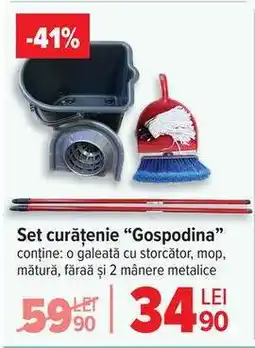 Carrefour Set curățenie “Gospodina” Ofertă