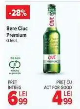 Carrefour Bere Ciuc Premium 0.66L Ofertă