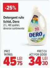 Carrefour Detergent rufe lichid, Dero Ofertă