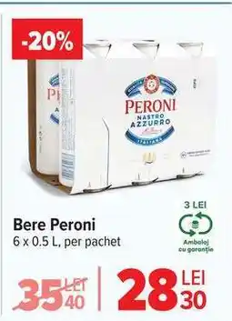Carrefour Bere Peroni Ofertă