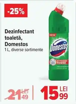 Carrefour Dezinfectant toaletă Domestos Ofertă