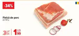 Carrefour Fleică de porc Ofertă