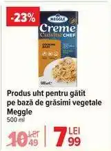 Carrefour Meggle Creme Cuisine Chef Ofertă