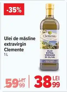 Carrefour Ulei de măsline extravirgin Clemente 1L Ofertă